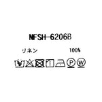 リネンワイドシャツ　　NFSH-6206B