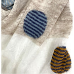 リネンインターシャストール     NM-6162A