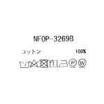 コットン製品染めギャザーワンピース　　　NFOP-3269B