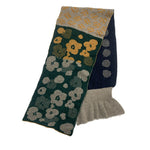 ドットフラワーブークレー差し込みマフラー    NM-5587D