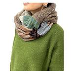 ミックスニットスヌード　NM-5598D　