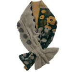 ドットフラワーブークレー差し込みマフラー    NM-5587D