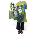 ヘリンボンドットニットスカーフ　　NM-6040A