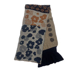 ドットフラワーブークレー差し込みマフラー    NM-5587D