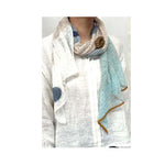 リネンインターシャストール     NM-6162A