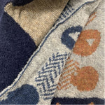 ドットフラワーブークレー差し込みマフラー    NM-5587D