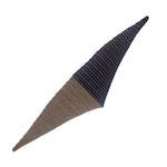 ブークレーステッチ三角ニットストール　　NM-5580D