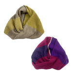 カシミヤボーダースヌード    NM-5640D