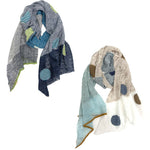 リネンインターシャストール     NM-6162A