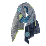 リネンインターシャストール     NM-6162A