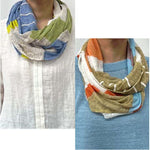 コットンリネンニットスヌード   NM-6104A