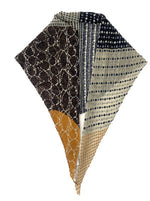 コットンドット三角ニットストール　　NM-6100A