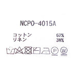 コットンリネン裏毛8分袖プルオーバー　　NCPO-4015A　