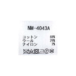 コットンウールヒイラギ花柄三角ストール　　NM-4043A