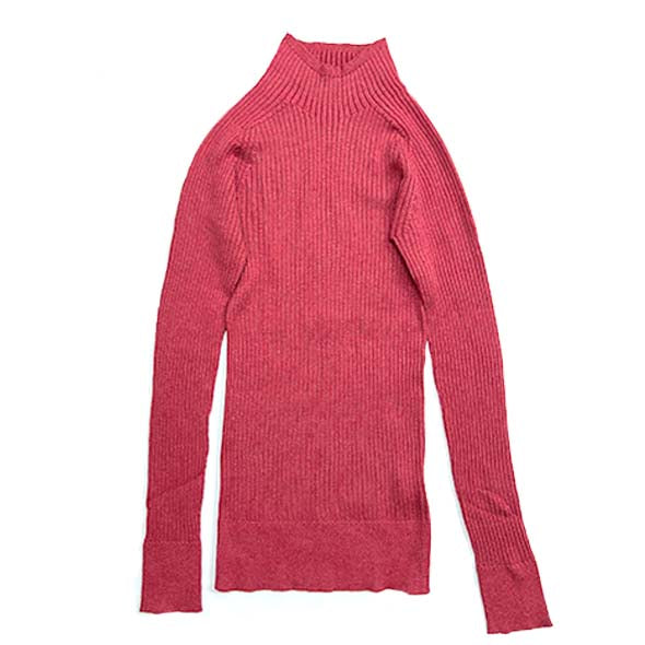 12G WG リブモックネックベーシックプルオーバー　　NKPO-5420C