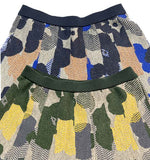 12G WJQフラワー柄ニットスカート    NKSK-5544D