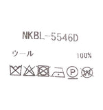 7G WG ウール左肩釦ベスト    NKBL-5546D