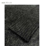 7G WG アルパカ混ヘアリープルオーバー　　NKPO-5601D