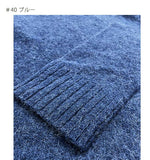 7G WG アルパカ混ヘアリープルオーバー　　NKPO-5601D