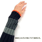 10G WG ウールカシミヤアームウォーマー   NH-5700D