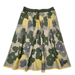 12G WJQフラワー柄ニットスカート    NKSK-5544D